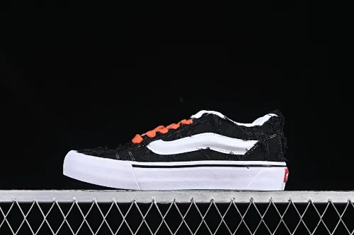 All categories Vans Vans series Vans Low Vans low-top Vans Knu Skool Vans denim rag low-top retro casual fat bread shoes VN0009QC6BT